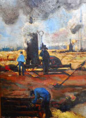 Karel van Seben - OP DE BOUWPLAATS verkocht voor € 65!