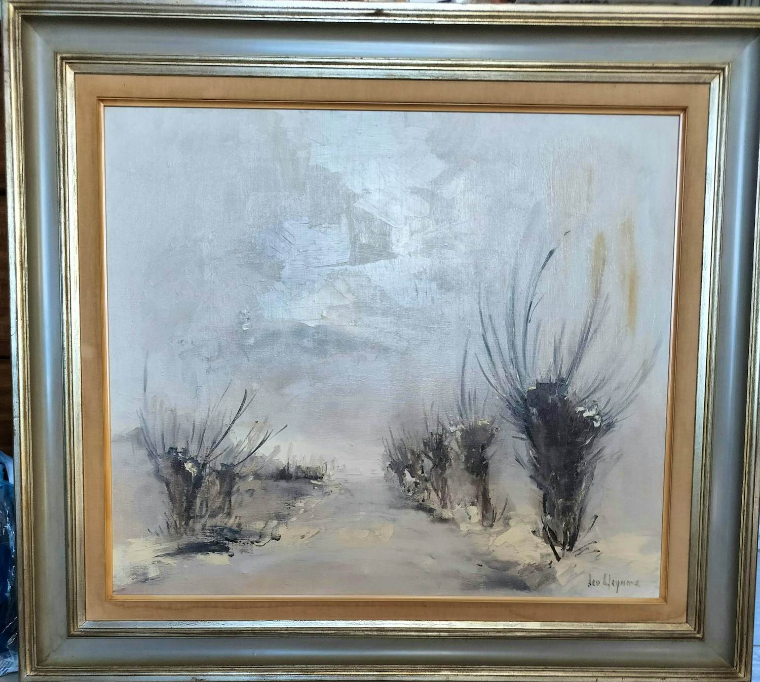 Leo Cleymans - Winterlandschap kopen? Bied vanaf 80!