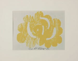 Carel Visser - Houtsnede, Zonder titel kopen? Bied vanaf 100!