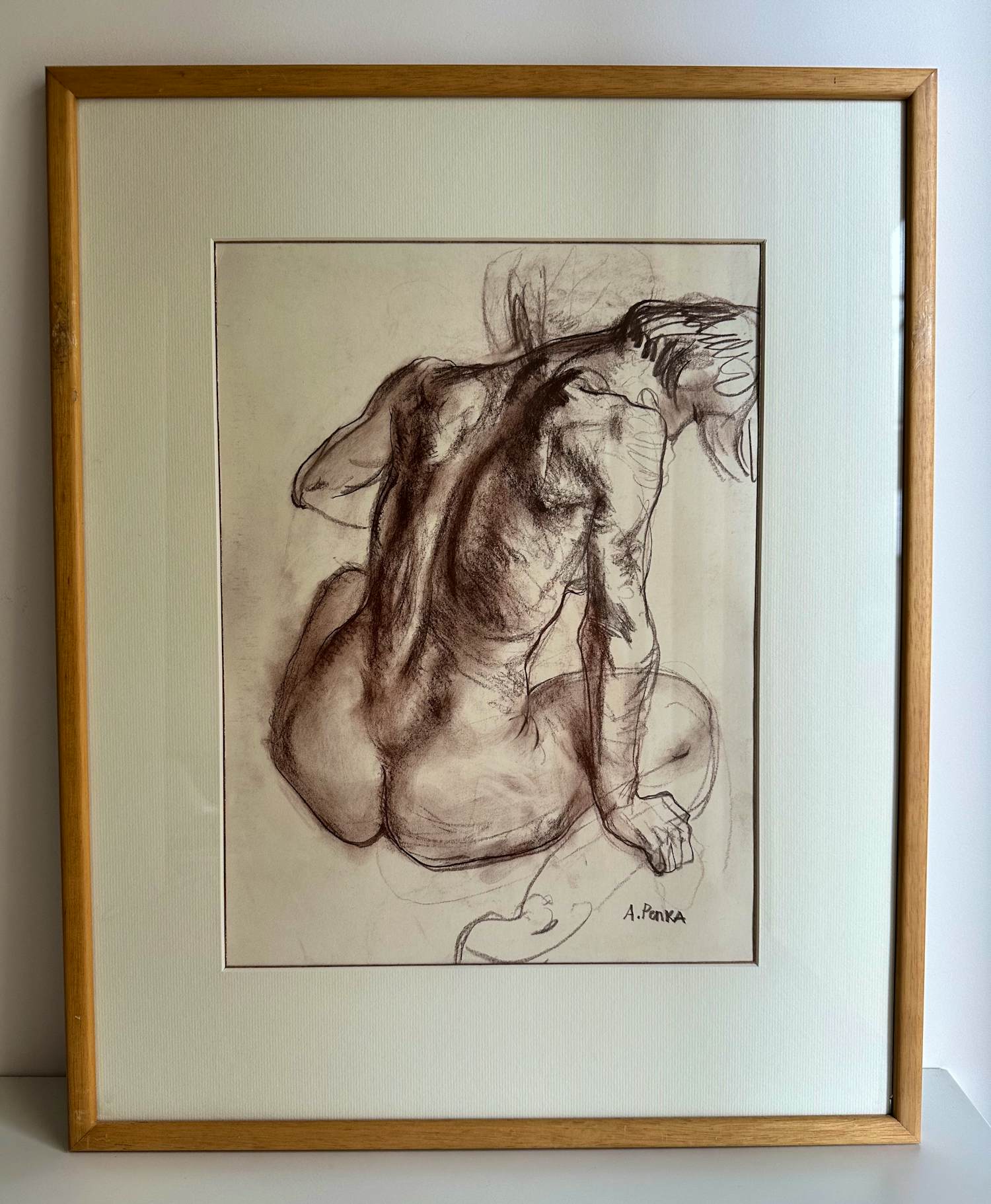 Alexander Repka - Rugaanzicht van zittende een vrouw kopen? Bied vanaf 100!