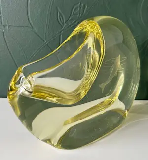 Zelezny Brod Sklo - asbak citroengeel Miloslav Klinger kopen? Bied vanaf 59!