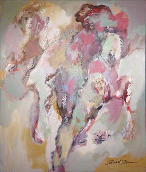 Bert Braam - Acryl op doek, Figuurlijk (Groot) kopen? Bied vanaf 100!