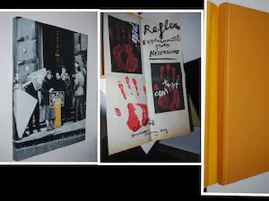 Lotti van der Gaag - Zeefdruk op katoenzijde + Litho Jef Diederen + 6x Lotti/Cobra-boeken kopen? Bied vanaf 75!