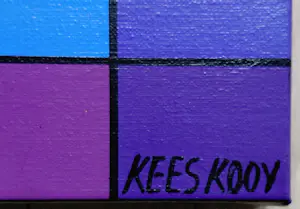 Kees Kooy - Blue Moon, acrylverf op doek kopen? Bied vanaf 225!