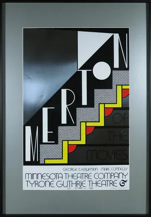 Roy Lichtenstein - Handgesigneerd affiche - Merton of the Movies - Ingelijst kopen? Bied vanaf 1!