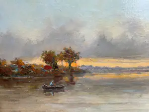 Jan Albers - Hollands polderlandschap kopen? Bied vanaf 75!