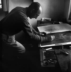 Johnny Friedlaender - Deux Chevaux, aquatint ets kopen? Bied vanaf 95!