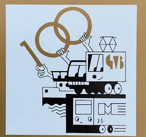 Joost Swarte - E.a. cassette 100 jaar GVB Amsterdam kopen? Bied vanaf 20!
