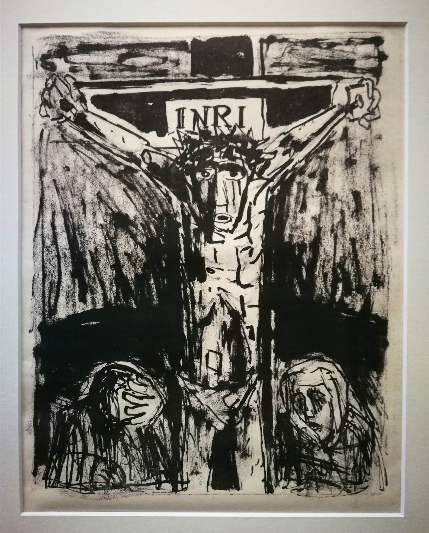 Otto Dix - Jezus aan kruis. INRI. kopen? Bied vanaf 79!