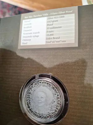 Zilver - Max Havelaar gedenk munt Zilver proof kopen? Bied vanaf 25!