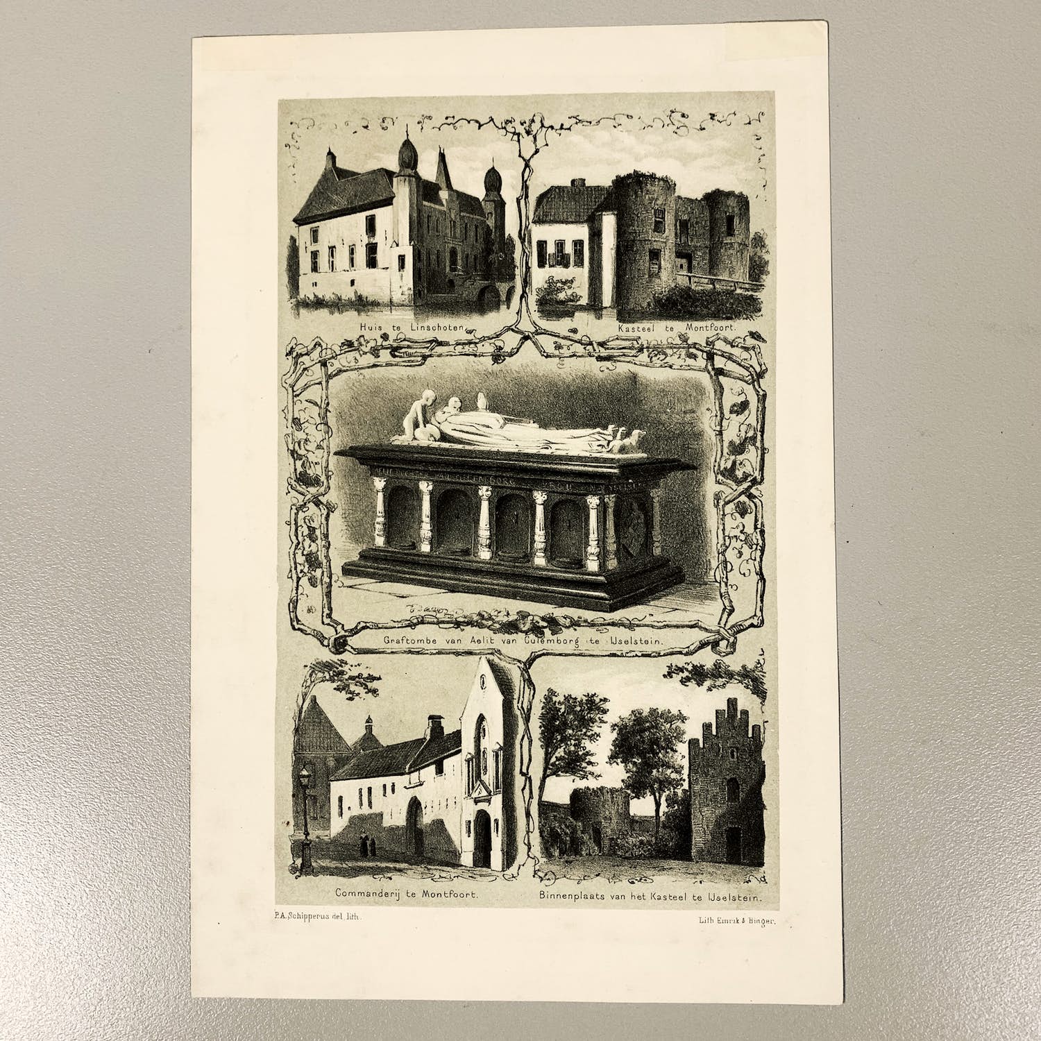 Piet Schipperus - Huis te Linschoten-Kasteel te Montfoort-Graftombe v.Aelit van Culemborg verkocht voor € 1!