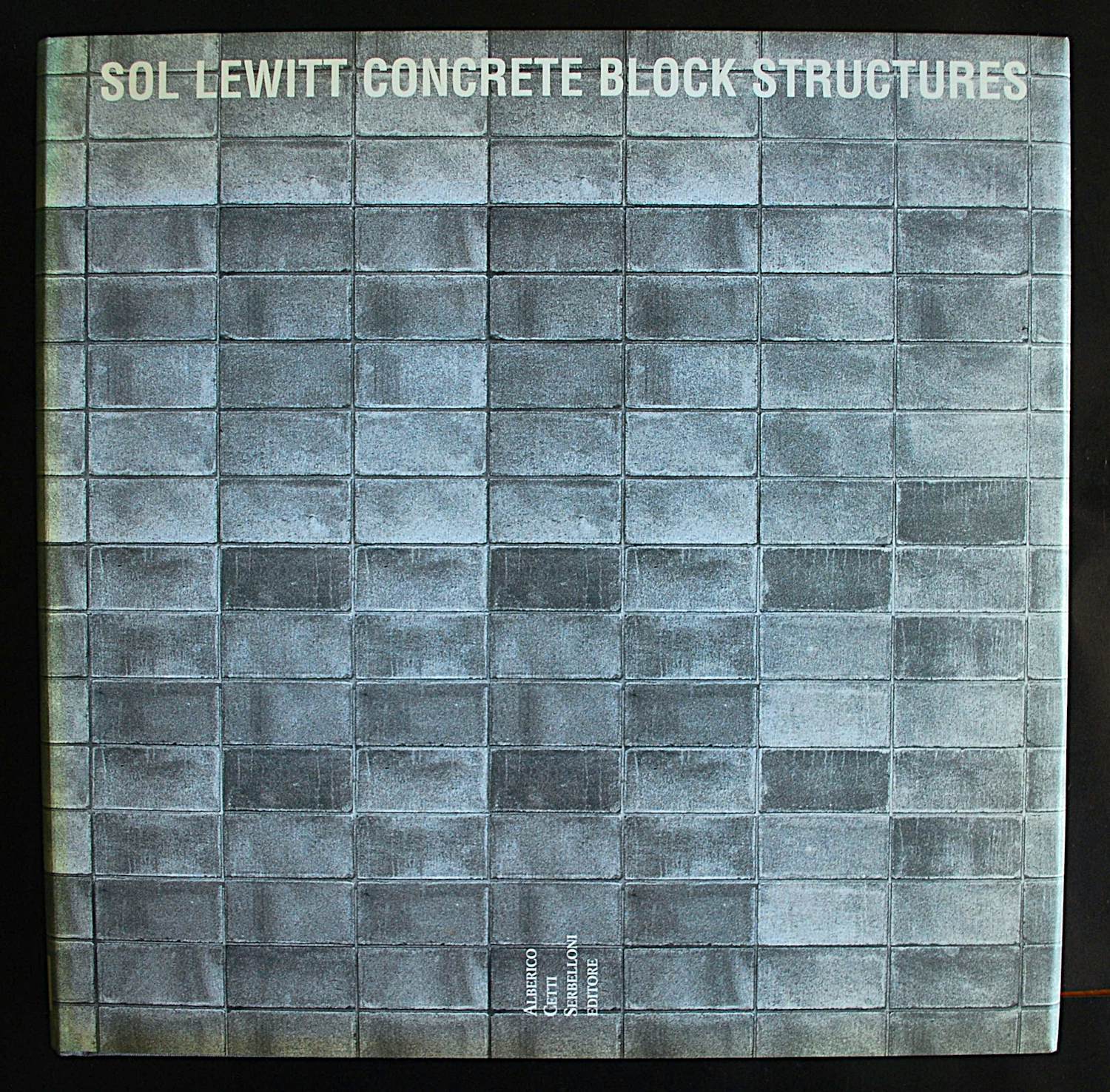 AcheterSol LeWitt - Concrete Block Structures, hardcover 2002 & extra zw/w foto Bilbao? Enchérissez de 125!