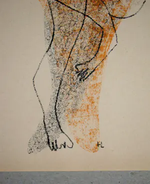 Henri Laurens - Personage - 1951 - Originele lithografie - Mourlot - Met monogram kopen? Bied vanaf 100!