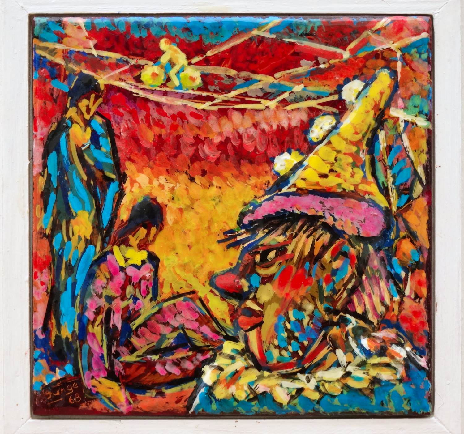Franz Junge - "Zirkus-Szene" 1968 kopen? Bied vanaf 99!