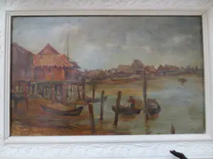 Max Fleischer - Indonesie Java Vissersdorp 1898 kaufen? Bieten Sie von 250!