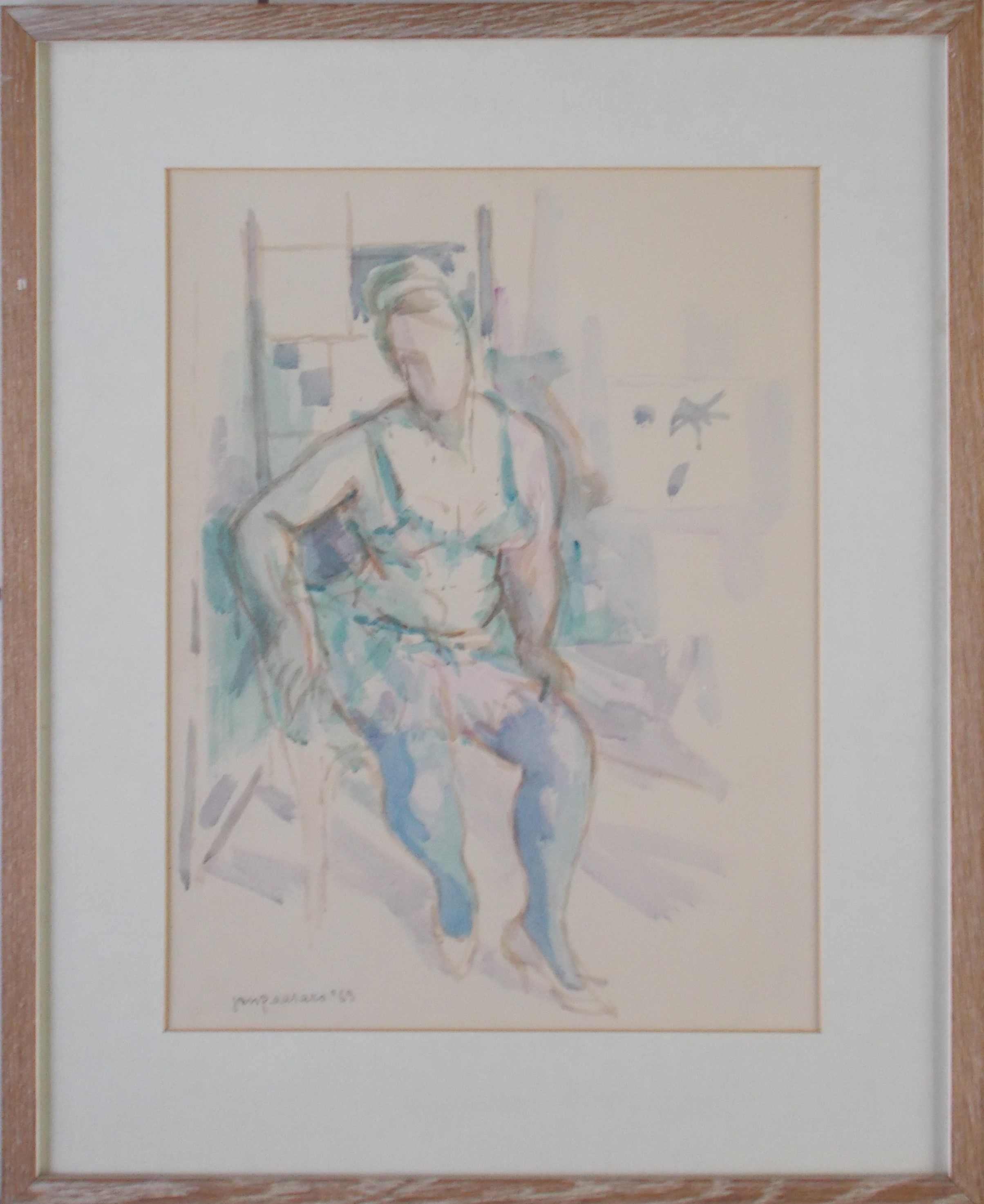 Jan Peeters - Zittende danseres kopen? Bied vanaf 60!