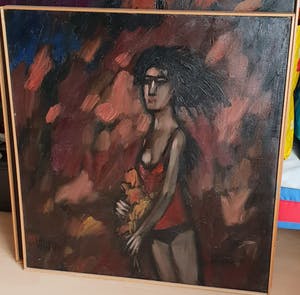 Theo van der Horst - Dame bruin kopen? Bied vanaf 125!