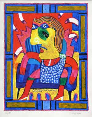 Clemens Briels - Got the bibs on at Yoe's Stone Crab verkocht voor € 95!