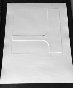 Harry van Kuyk - minimalistische diepdruk - 1973. kopen? Bied vanaf 295!