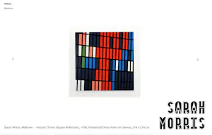 Sarah Morris - zeefdruk: Midtown - Viacom - 2006 kopen? Bied vanaf 750!