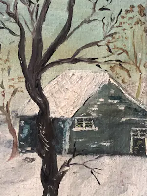 Niet of onleesbaar gesigneerd - Winterlandschap (gesigneerd) kopen? Bied vanaf 1!