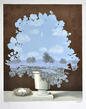 Rene Magritte - (naar) Le pays des miracles (1964), Lithografie kopen? Bied vanaf 550!