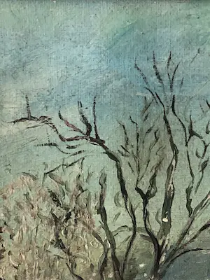 Niet of onleesbaar gesigneerd - Winterlandschap (gesigneerd) kopen? Bied vanaf 1!