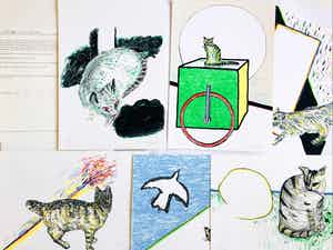 Roger Raveel - Suite van zes zeefdrukken, Felix Vulgaris verkocht voor € 2845!