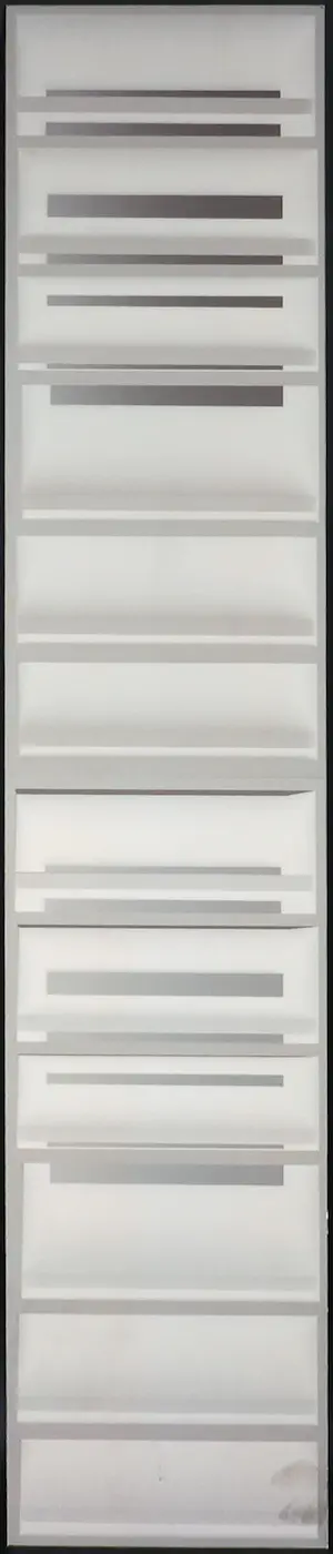 Iebele Abel - Acryl op papier en aluminium, Spring study between 7&8 a.m (Groot) kopen? Bied vanaf 1!