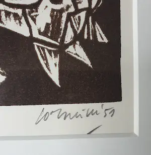 Corneille - Zonder Titel - Enkele exemplaren - Gesigneerd en gedateerd 1951 kopen? Bied vanaf 175!