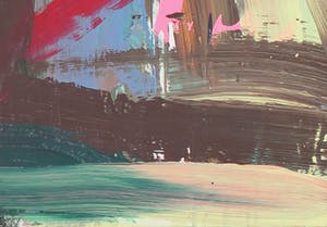 Ton Biermans - Acryl op papier, Lot van drie voorstellingen kopen? Bied vanaf 1!