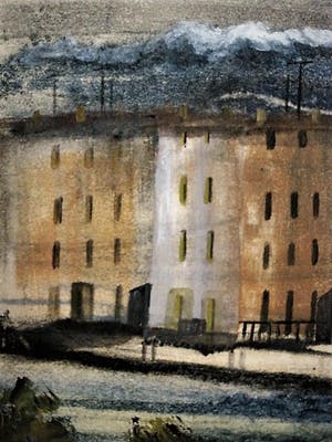 Niet of onleesbaar gesigneerd - monogram JMM - aquarel/gouache "Parijs - huizen aan de Seine" omstreeks 1950 kopen? Bied vanaf 1!