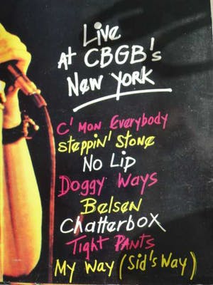 Sid Vicious - Live at CBGB's New York & Love Kills kopen? Bied vanaf 25!