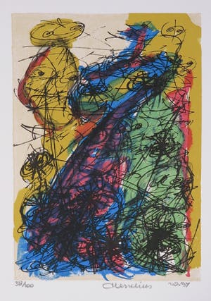 Henk Hesselius - Map met 6 zeefdrukken, Experimenteel Universum kopen? Bied vanaf 1!