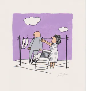 Reinhold W. Timm - e.a: zes handgesigneerde zeefdrukken: Diverse composities kopen? Bied vanaf 15!