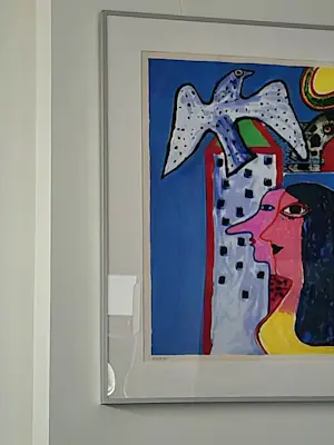 Corneille - Vrolijk Kleurrijk Groot werk GESIGNEERD 1993 Pinokkio kopen? Bied vanaf 700!