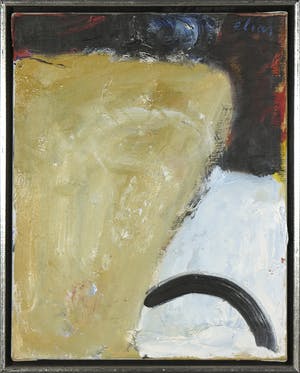 Etienne Elias - Olieverf op doek, Zonder titel - Ingelijst kopen? Bied vanaf 500!