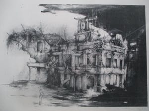 Dirkje Kuik - Ingelijste litho kopen? Bied vanaf 70!