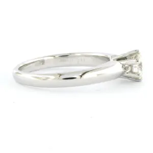 CHRIST - 14k gouden solitair ring met briljant geslepen diamant 0.50ct - rm17.25 kopen? Bied vanaf 700!