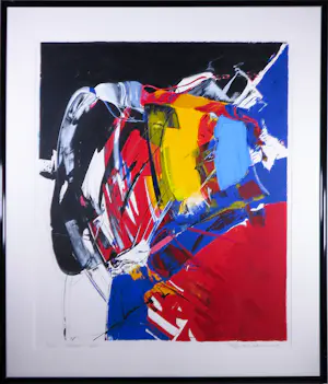 Buy Frank Lejeune - Zeefdruk op papier, Whatever it takes (Zeer Groot)? Bid from 50!