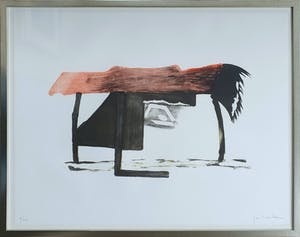Jon Marten - Litho - Ingelijst kopen? Bied vanaf 65!