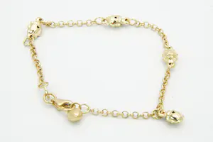 31-  Fijn 18 Krt gouden armband - kinder model - lieve-heers beestjes kopen? Bied vanaf 160!
