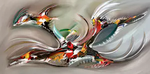 Gena - Abstract Flying kopen? Bied vanaf 350!