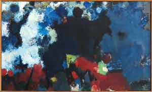 Jef Diederen - Olieverf op doek, Porto Venere - Ingelijst verkocht voor € 1000!