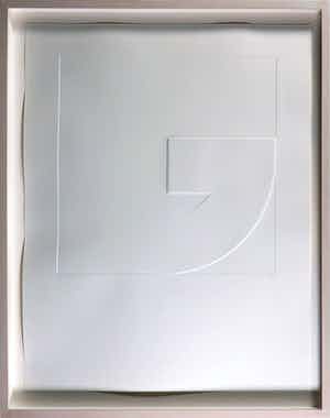 Harry van Kuyk - Reliëfdruk, G (uit het Groot Abecedarium) - Ingelijst verkocht voor € 150!