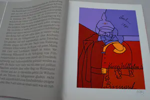 Valerio Adami - DAS REICH. 10 gesigneerde zeefdrukken. Compleet boek! kopen? Bied vanaf 450!