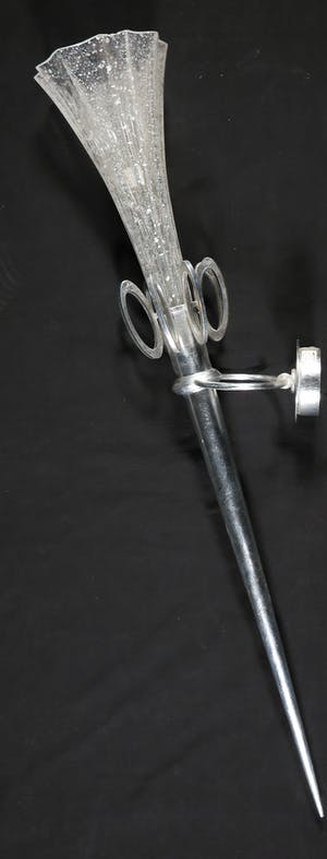 Curiosa - Toortslamp met kristallen kap kopen? Bied vanaf 1!