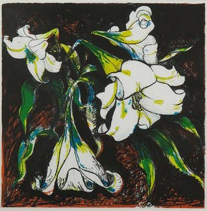 Peter Klashorst - Litho, Les fleurs du mal - Ingelijst kopen? Bied vanaf 35!