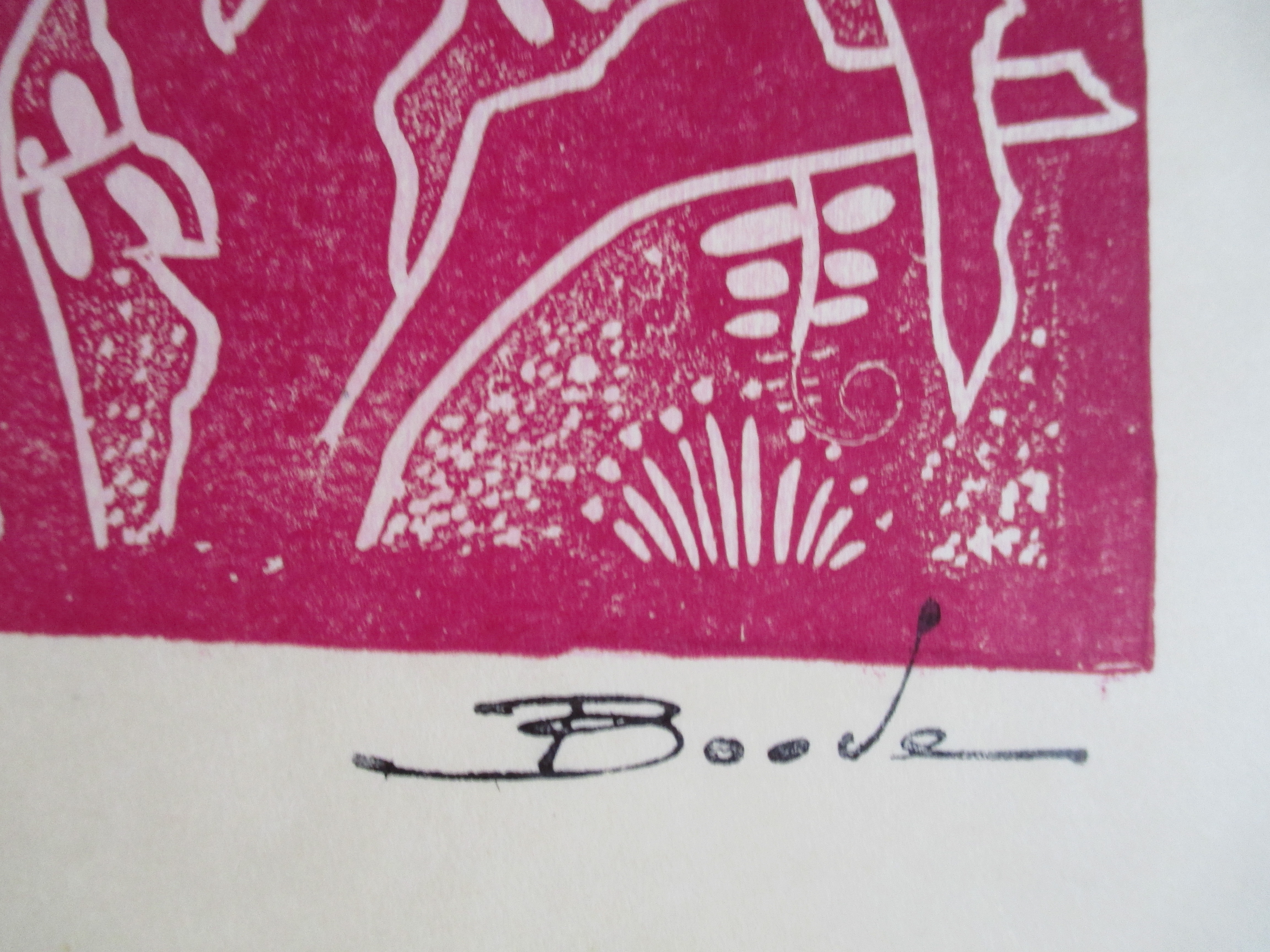 Dirk Boode - Houtsnede  kopen? Bied vanaf 35!