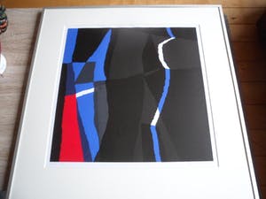 Gijs Keizer - Zeefdruk. Landschap compositie 81 kopen? Bied vanaf 45!